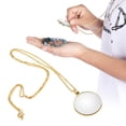 thumbnail image 1 of TOPINCN 5X Magnifier, Reading Magnifier,2 Colors 5X Magnifier Monocle Lens Necklace Magnifying Glass Loupe, 1 of 8