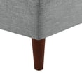 thumbnail image 3 of Serta Franklin Scandinavian Fabric Solid Print Armchair, Gray, 3 of 3