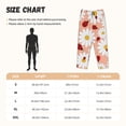 thumbnail image 3 of Rateoe Daisy and Ladybug Pattern Women’s Ultra-Soft Comfy Pajama Lounge Pants Sleepwear,Comfortable Lounge Wear,lightweight Pajamas, Casual Home Wear-X-Large, 3 of 6