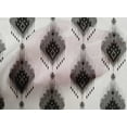 thumbnail image 5 of oneOone Cotton Poplin Gray Fabric Ikat Sewing Material Print Fabric By The Yard 42 Inch Wide, 5 of 5