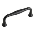 thumbnail image 1 of 3-25/32" Traditional Cabinet Pull - Matte Black, 1 of 2