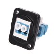thumbnail image 2 of Conector recto de fibra óptica Rj45 D-tipo Lc, conector de montaje en Panel de chasis, 2 of 2