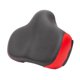 thumbnail image 3 of Cojín de asiento de bicicleta, reemplazo de sillín de bicicleta, resistente al desgaste, cómodo, Rojo, 3 of 9