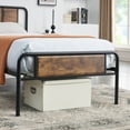 thumbnail image 5 of VECELO 3-Piece Bedroom Sets Metal Bed Frame and 2 Nightstands, 5 of 7