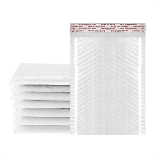 Bubble Mailers, White Foam Bags, 11 cm, 15 cm, 23 cm, 11*11 cm 50 pcs