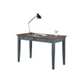thumbnail image 6 of Farmhouse Wood Writing Desk Writing Table Blue Wood, 6 of 8