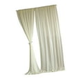 thumbnail image 5 of 2 Pieces Wedding Curtains Photo Drapes Background Soft Fabric for Party Reception Engagement Decor, 5 of 9