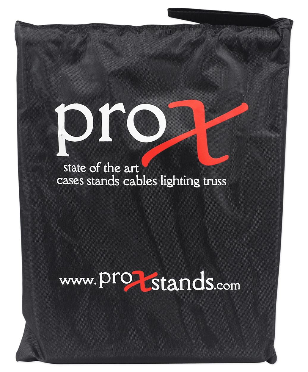 ProX T-LPS600 Foldable and Portable DJ Laptop Stand with Adjustable Shelf, Black