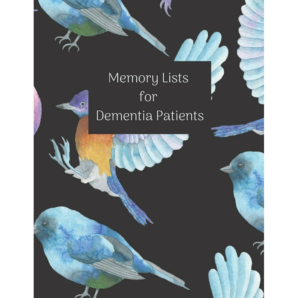 Memory List For Dementia Patients : Activity Book For Seniors with
