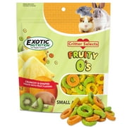 Fruity O's - Colorful Fruity Treat for Sugar Gliders, Degus, Chinchillas, and Other Small Pets