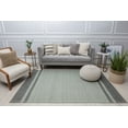 thumbnail image 4 of Rugs America Daphina DN10B Bark Border Farmhouse Green Area Rug, 8'0"x10'0", 4 of 6