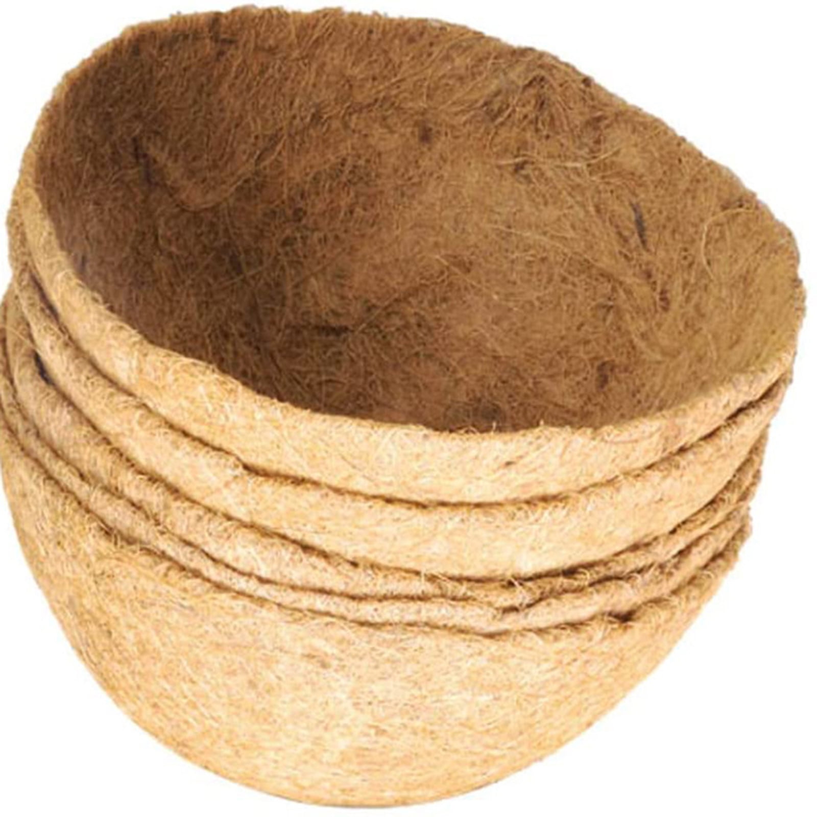 MAHUAOYIXI Coconut Fiber Flower Pot, Succulent Planter Basket Liner