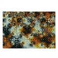 thumbnail image 2 of Burnt Orange Cutting Board, Vintage Mosaic Pattern with Burnt Floral Curve Feature Abstract Graphic, Decorative Tempered Glass Cutting and Serving Board, Large Size, Black Orange Grey, by Ambesonne, 2 of 5
