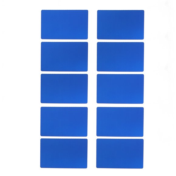 Business Cards, 50PCS Business Name Card Waterproof and Wear Resistant Aluminum Visiting Card Business Card Tarjetas Para Negocio Personalizadas with Engraving for Company