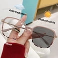 thumbnail image 2 of Gafas Cuadradas Fotocromáticas Anti Radiación Para Mujeres Luz Azul Para Hombres Y, 2 of 4