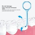 thumbnail image 3 of 4 Pack Aligner Remover Tool, Invisible Aligner Remover Hook, Easy to Clean for Invisible Braces Tooth Cleaning Oral Care, 3 of 8