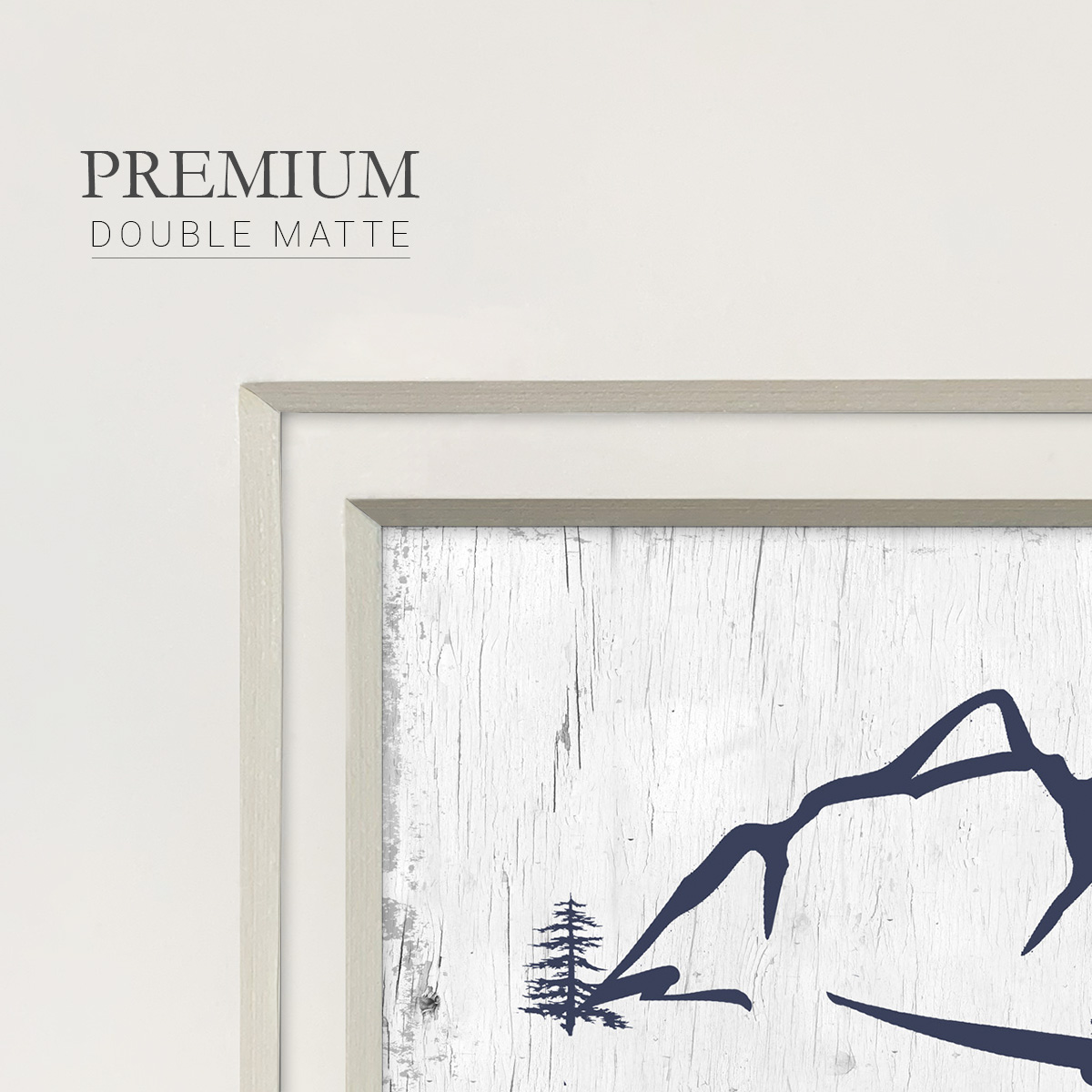 Move MountainsPremium Framed Print