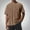 Brown, variant on ZOYOEN Mens Heavyweight Cotton T Shirts with Pocket- Short Sleeve Casual Loose Fit Crewneck Distressed Tees Brown Size S-5XL