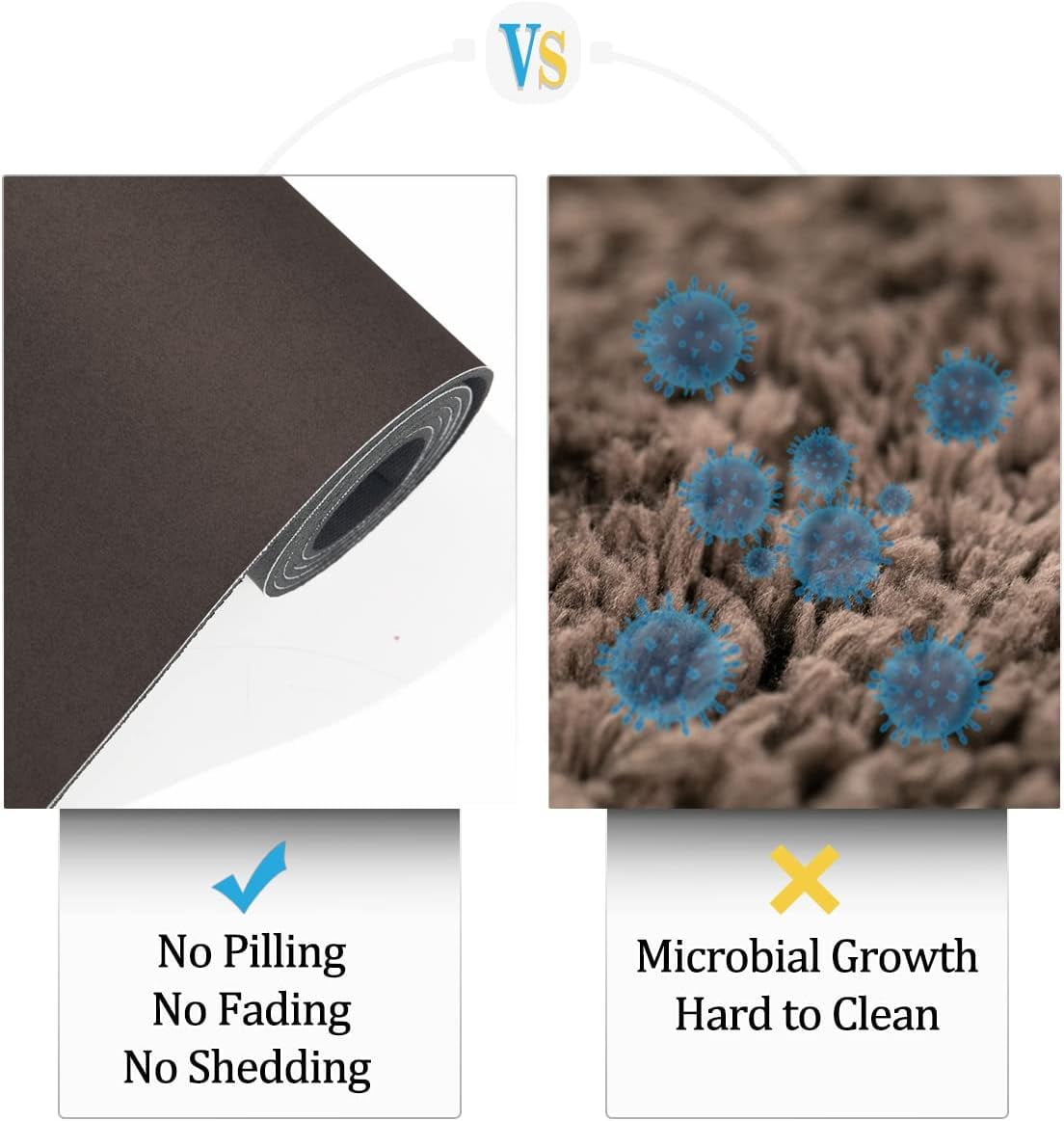 Thin Diatomaceous Earth Bath Mat,Non Slip Quick Dry Bath Mats for Bathroom,Super Absorbent Stone Bath Mat-Washable Shower Mat Bathroom Floor Mat (Brown,17.7"x27.5")