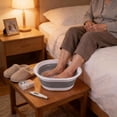 thumbnail image 5 of HAHUT Multipurpose Collapsible Wash Basin, Small Portable Foldable Dish Tub, Space Saving for Dishing, Fruit, Camping, RV, Laundry (Gray), 5 of 7