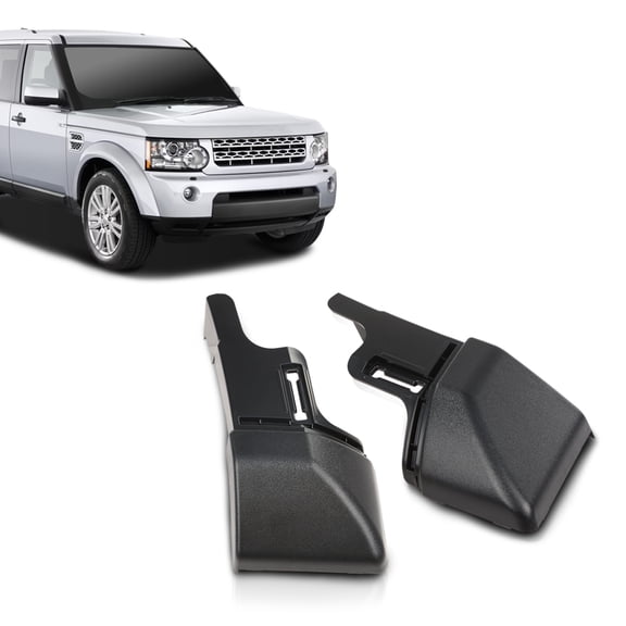 Pair Front Wheel Arch Moulding Rear End Covers Fit For 2010-2016 Land Rover LR3 LR4
