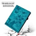 thumbnail image 4 of ShellTech Case for iPad 10th Generation ,Shockproof Leather Butterfly&Cat Pattern Case Smart Card Slots Wallet Kickstand Cover for iPad 10.9-inch
10th Gen,Green, 4 of 6
