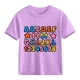 thumbnail image 4 of Tops de Manga Corta Linda con Impresión Gráfica para Niños Niños Y Niñas, Tela Suave Transpirable para la Temporada Escolar Y el Juego Informal, 4 of 9
