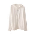 thumbnail image 2 of Ropa de protección solar para mujer, camisetas para exteriores, prendas de vestir de manga larga, camisa de manga larga, chaqueta para vacaciones, Blanco Fernando Ropa de protección solar, 2 of 8