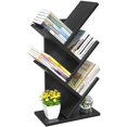 thumbnail image 1 of AzzmaAii Estanter&iacute;a de &Aacute;rbol para Libros, Libreros en Forma de &Aacute;rbol de 5 Niveles Librero Vertical Moderno para CDs Libreros Multicapa Estante de Libros Soporte de Exh, 1 of 8