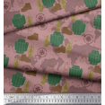 thumbnail image 2 of Soimoi Silk Fabric Bag,Direction Compass & Shoes Travel Decor Fabric Printed Yard 42 Inch Wide, 2 of 3