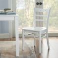 thumbnail image 2 of Linon Durand Dining Chairs, Set of 2, White, 2 of 11