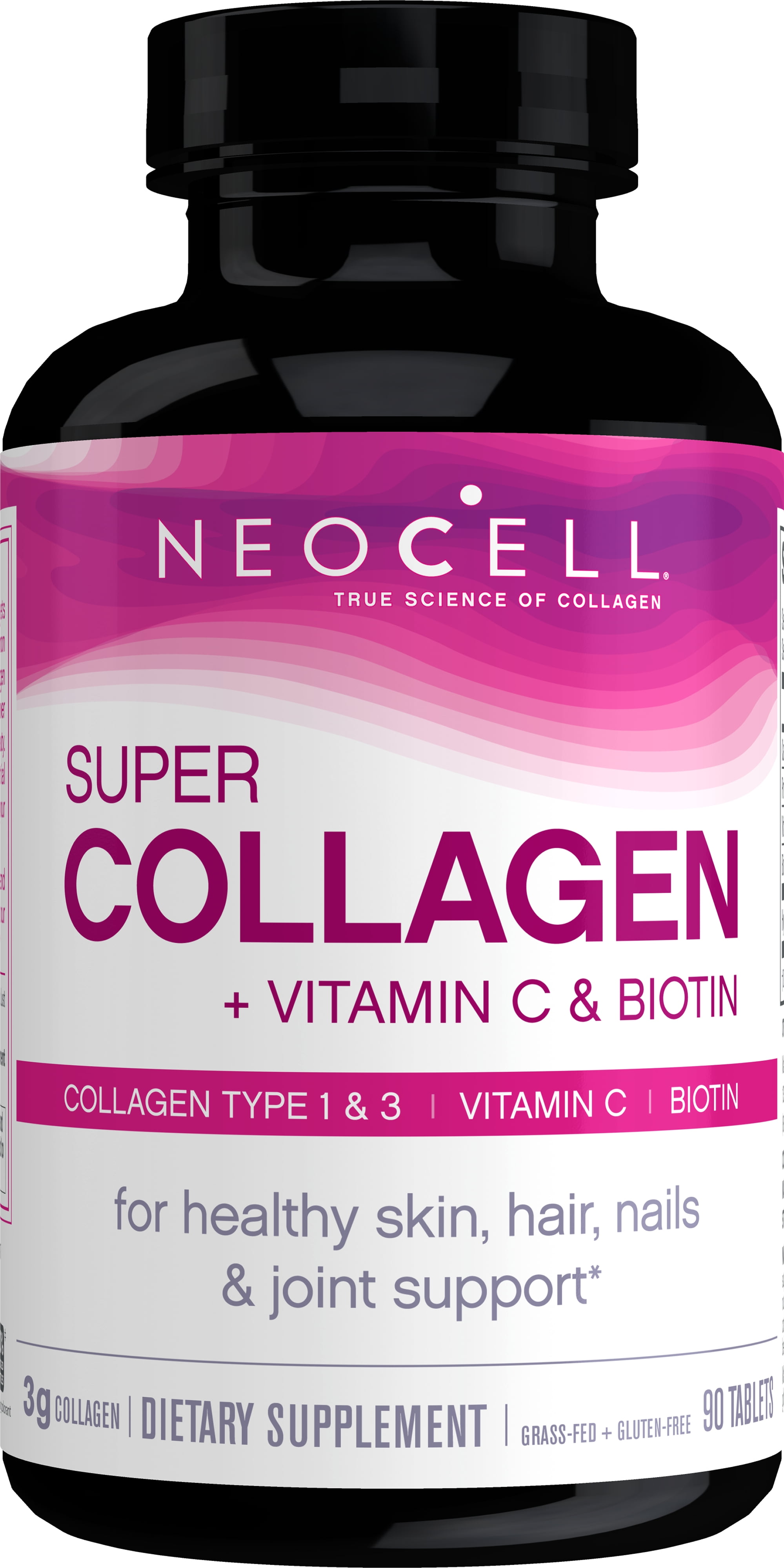 NeoCell Super Collagen + Vit C & Biotin Tablets, 90 Count