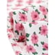 thumbnail image 5 of Blusas de mujer de tallas grandes Agnes Orinda, camisas de botones florales, tops de cuello en V, blusas casuales de manga con volantes 2X rosa, 5 of 7