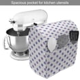 thumbnail image 2 of Purple Stand Mixer Cover, Watercolor Paint Style Nostalgic Retro Style Polka Dot Pattern Theme Classic, Kitchen Appliance Organizer Bag Cover with Pockets, 5 Quarts, Lilac Blue, by Ambesonne, 2 of 4