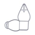 thumbnail image 1 of Wosthever Caja de paquete de acero al carbono, troquel de repuesto DIY para niños, álbum de recortes en relieve, plantilla de molde para tarjetas de Cocina y Comedor Wosthever  HA080561-01, 1 of 6