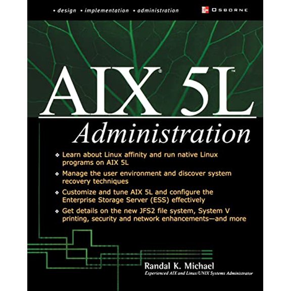 Pre-Owned AIX 5l Administration (Paperback) 0072222557 9780072222555
