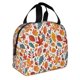 thumbnail image 2 of Easygdp Colorful Maple Leaves Bolsa Térmica Premium - Tela Oxford Impermeable, Gran Capacidad, Bolsillo Frontal, Unisex para Trabajo, Escuela, Actividades al Aire Libre y Picnics, 2 of 8