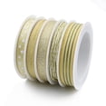 thumbnail image 5 of Homoyoyo Premium Golden Ribbons for Durable Christmas and Wedding Decor, 5 of 8