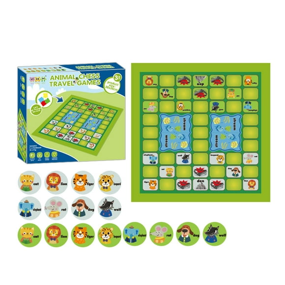 Exciting Animal Board Game For Family Interactive Strategy Game For All Ages Play Experience To Enhance Creativity And Teamwork Durable Construction Game Table for Pool Caribou Game Catching Game Axis