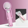 thumbnail image 7 of Nail Clippers With Magnifier Under $5! Yannianjz Nail Clippers with Magnifying Glass, Large Toenail Clippers for Elderly, Anti-Splash Nail Cutter, Professional Manicure Pedicure Tool, Easy Grip, 7 of 7