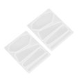 thumbnail image 1 of 2Pcs Silicone Barrette Mold for DIY Hair Clip Making with Easy Release and Cleaning, High Temperature Resistance, and Thick, Curved Design for Hand Safety, 1 of 7