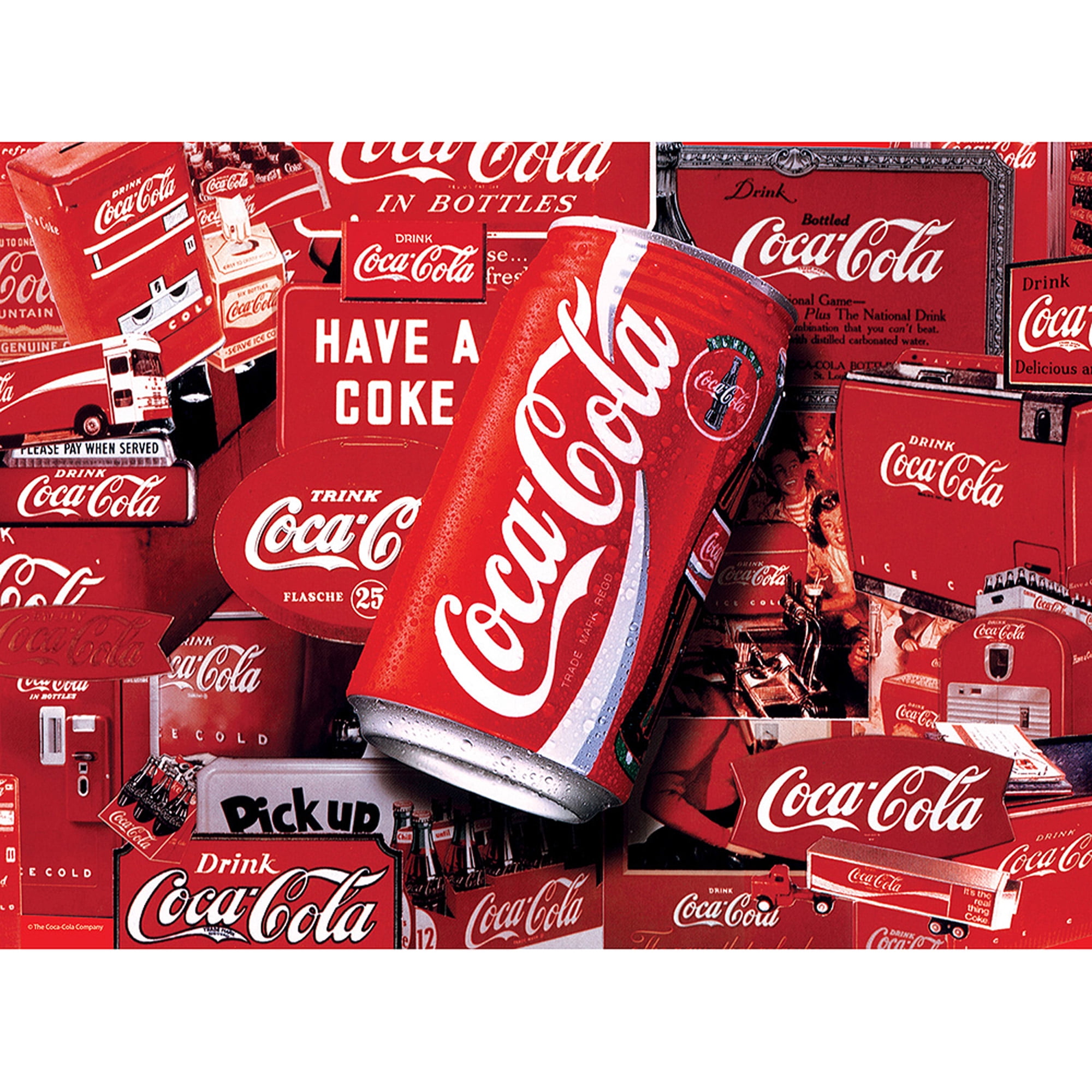 Coca Cola Sign of Good Taste Puzzle: 1000 Pcs