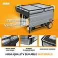 thumbnail image 5 of IGAN Generator Tent Waterproof Portable Cover for 3500–12000 Watt 9,2 lb. Pro Max Gray, 5 of 9