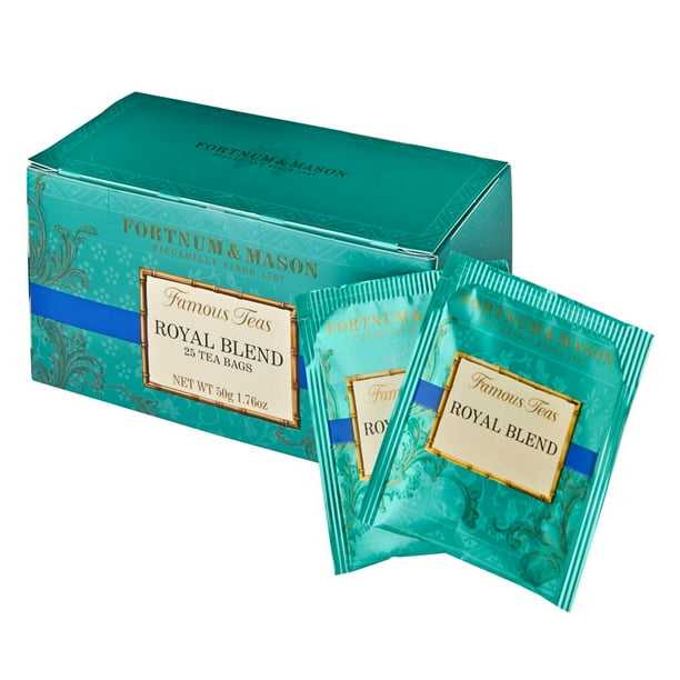 Fortnum and Mason. Royal Blend 25 Tea Bags (1 Pack). British Black Tea