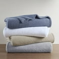 thumbnail image 5 of Dream Soft Blanket Full Queen Taupe 100 Polyester Feathersoft 90x90 Inch All Seasons Comfort Machine Washable OEKO TEX Certified, 5 of 5