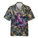 thumbnail image 3 of Camisa hawaiana con estampado de serpiente de terror para hombre, divertida camisa hawaiana con estampado 3D de serpiente, blusas casuales de verano de manga corta con solapa, 3 of 5