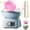 Blue, variant on Cotton Candy Machine,Pink Cotton Candy Maker 500W Candy Floss Sugar Maker Machine Birthday Party Gift
