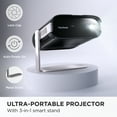 thumbnail image 2 of ViewSonic M1X Portable LED Projector with Smart Stand, Harman Kardon Speakers, Built-In Battery, H/V Keystone, 4 Corner Adjustment, Bluetooth, Wi-Fi, USB-C, Powered USB A, 2 of 9
