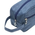 thumbnail image 5 of Beauty Essential Travel Organizers Toiletry Wash Waterproof Handbag Cosmetic Bag Large Capacity LIGHT BLUE, 5 of 8