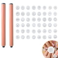 thumbnail image 7 of Ecoflick 48 Pcs Nail Stamp Pen Set, Nail Art Pens with Interchangeable Stamp Heads, Quick Nail Art Tools with 48 Unique Patterns, Nail Design Tools for Women, 7 of 7